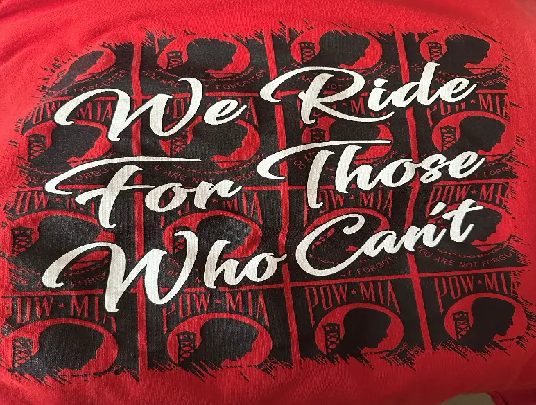 We Ride For Those Who Can't